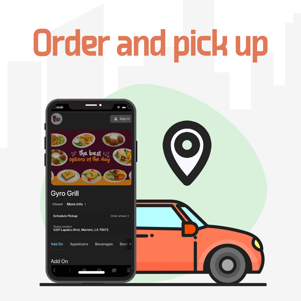 GYRO Order and pick up